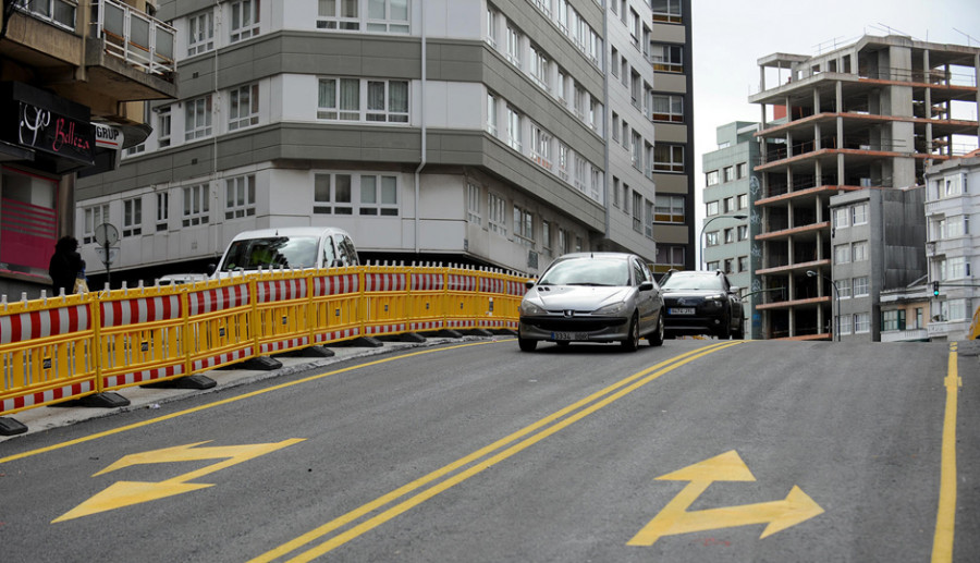 Los coches ya circulan por los nuevos carriles de la ronda de Nelle