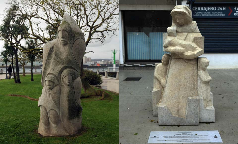 La enfermera Isabel Zendal recibe la segunda estatua  en su honor en dos décadas