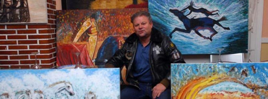 Manuel Moledo expondrá su última obra en Pé Franco  y Casa das Veigas
