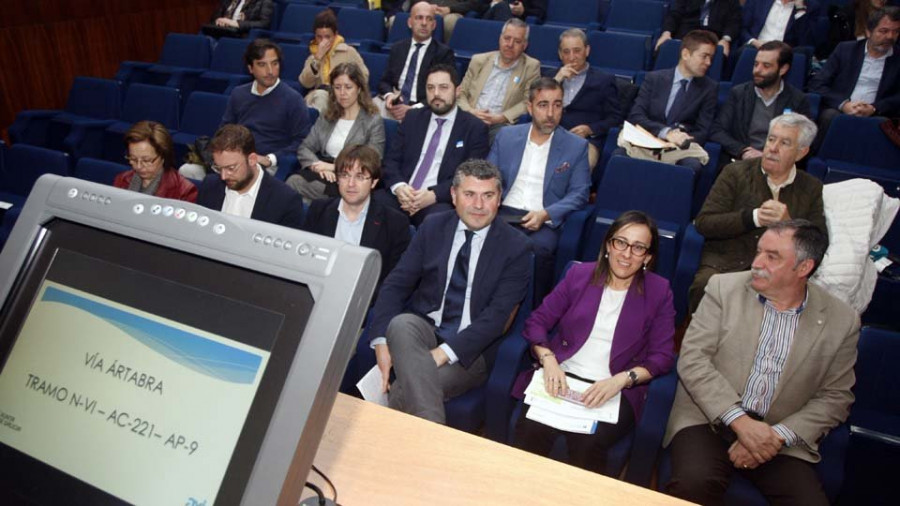 La Xunta comenzará a expropiar los terrenos para la Vía Ártabra en mayo