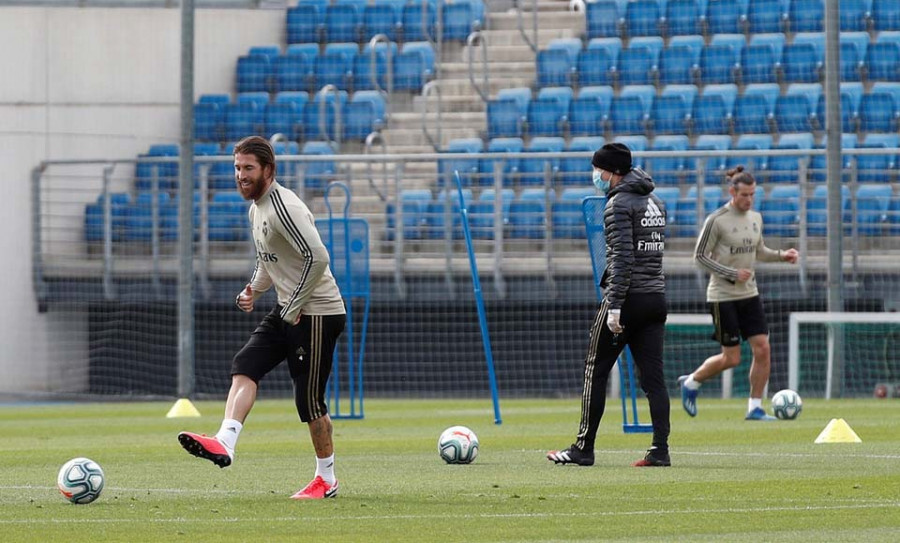 Cinco entrenamientos y pendientes de Gareth Bale