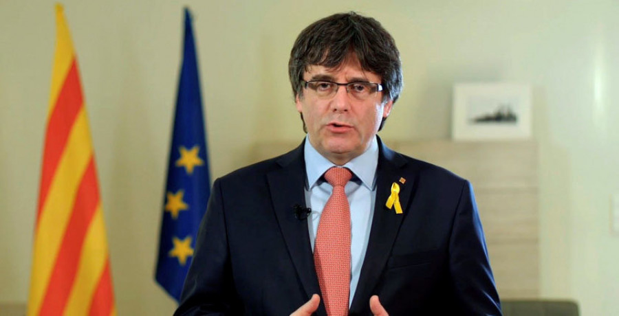 Puigdemont renuncia “provisionalmente” a su investidura