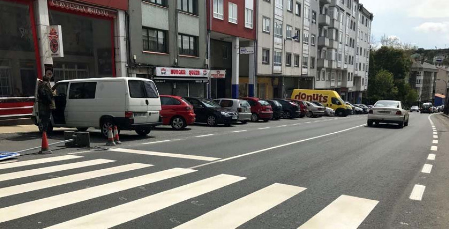 Culleredo incrementa las plazas de aparcamiento en el núcleo de Vilaboa