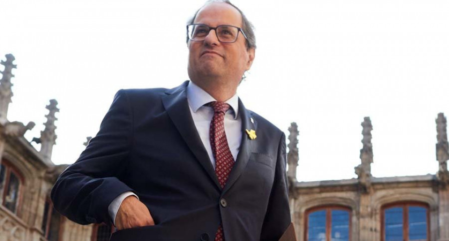 Torra recalca a los cónsules que no renunciará a la autodeterminación