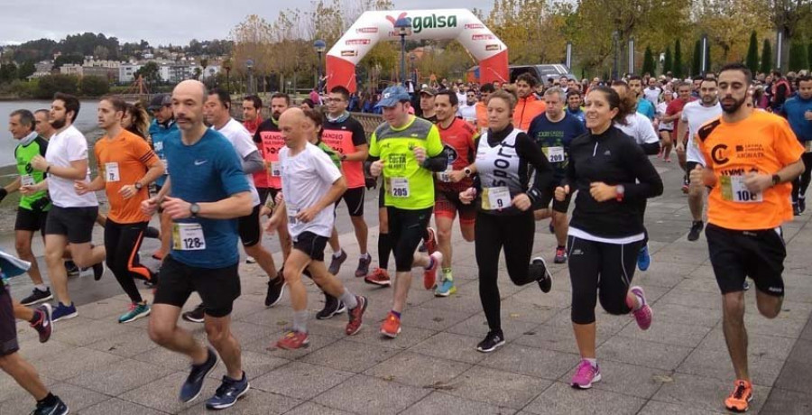 Carrera y andaina contra el párkinson por la ría de O Burgo