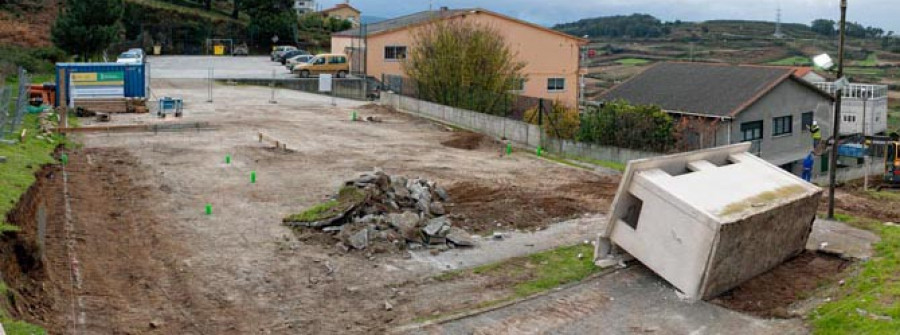 Arteixo inicia la construcción de las áreas verdes de Suevos y Montegolf