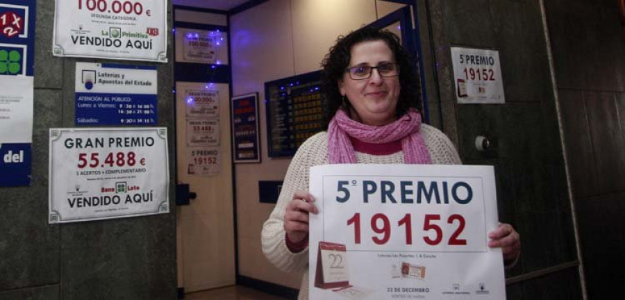 El 19152 reparte 78.000 euros entre trece décimos de tres despachos