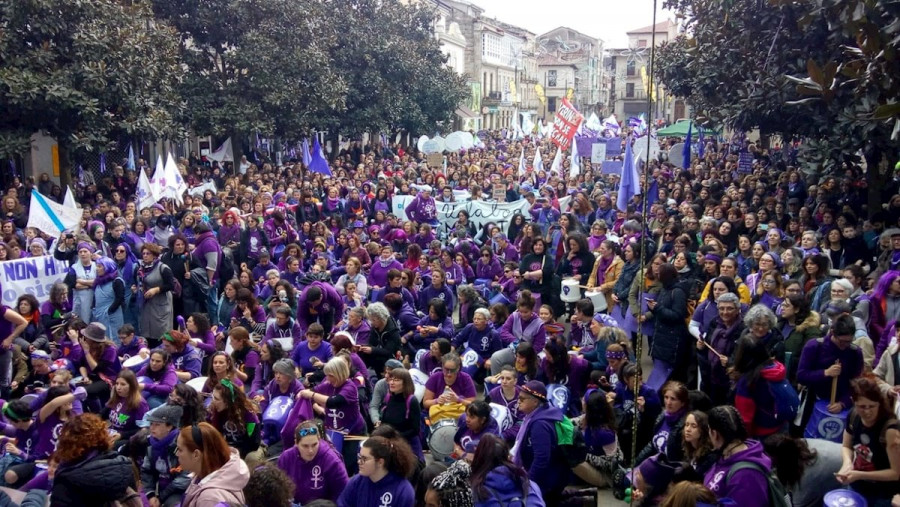 8M Galicia: El feminismo toma las calles gallegas