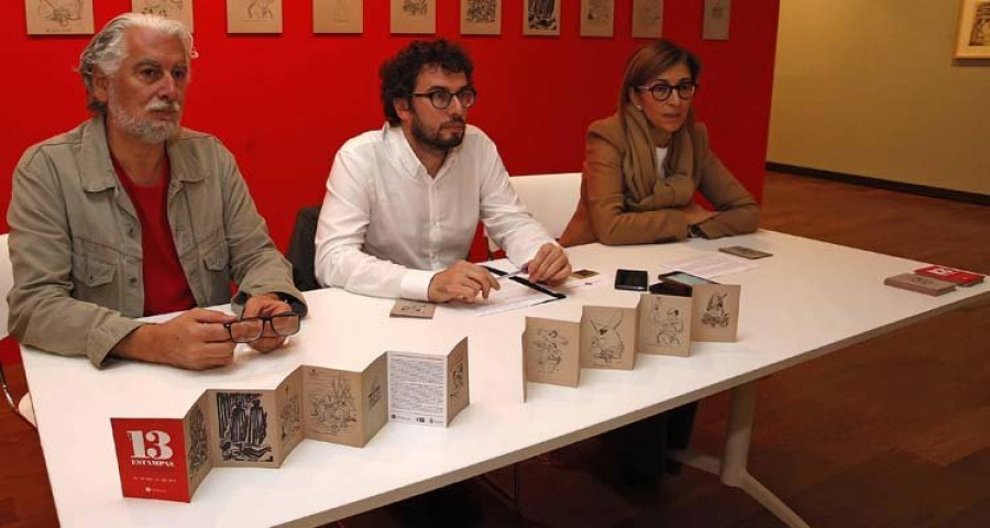 La Fundación Luis Seoane presenta la exposición 
“13 estampas da traizón”