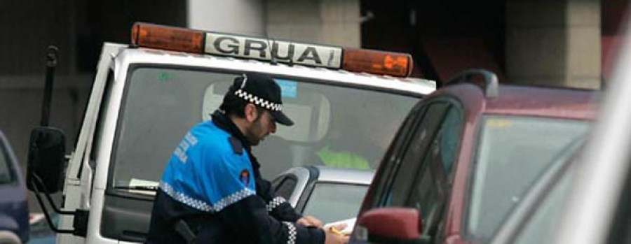 La grúa ya no traslada coches robados para ahorrar costes