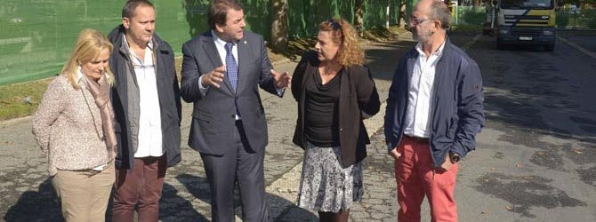 Las diez plazas del barrio de Elviña se renovarán en los próximos tres años