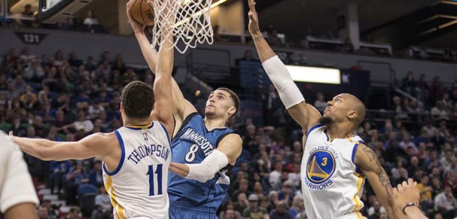 Los Timberwolves rozan la machada ante los Warriors