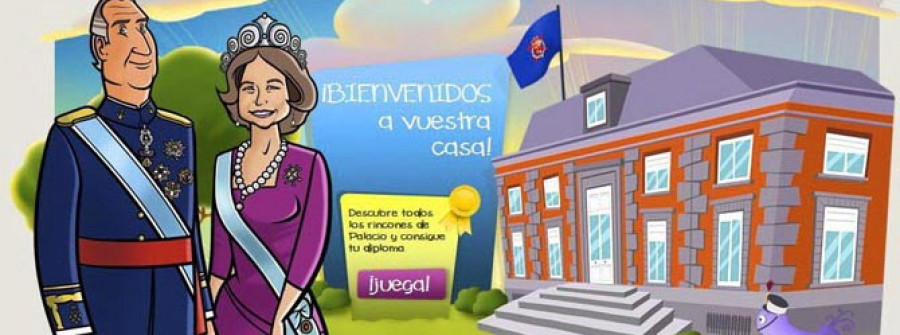 La Casa del Rey crea una web con juegos para acercarse a los niños