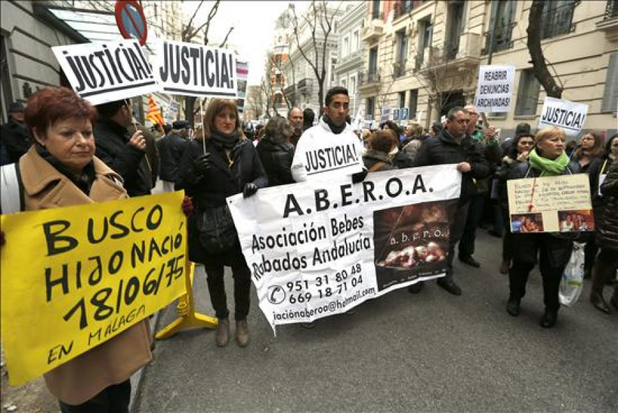 La oficina para casos de bebés robados se pondrá en marcha el 26 de febrero