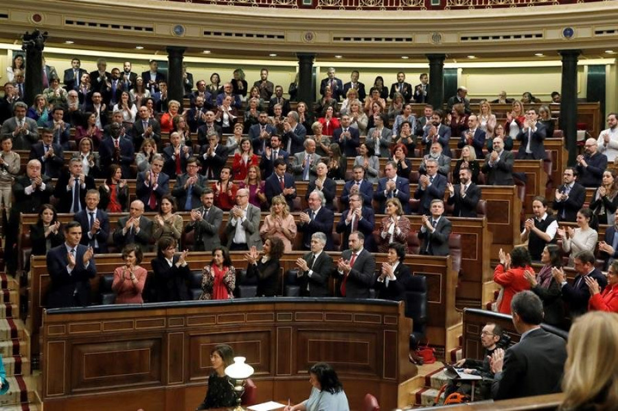 Comienza la primera votación de investidura de Pedro Sánchez