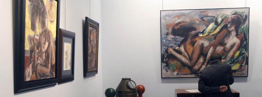 La galería Buxo le rinde homenaje al pintor Alfonso Sucasas con una exposición de distintos formatos