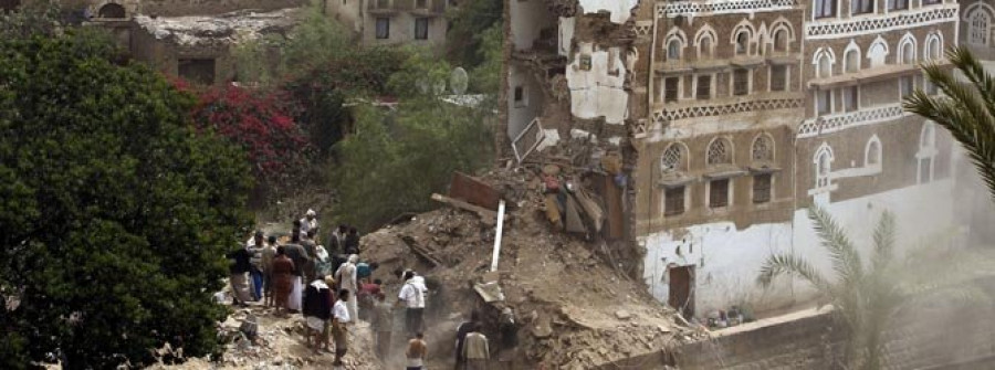 La coalición árabe ataca el casco viejo de la capital de Yemen y provoca al menos cinco muertos