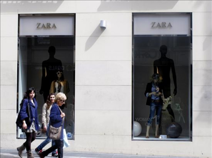 Las ventas de Inditex en España suben el 1 por ciento