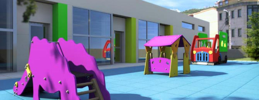 La instalación de los juegos dará por finalizada la guardería de Pastoriza