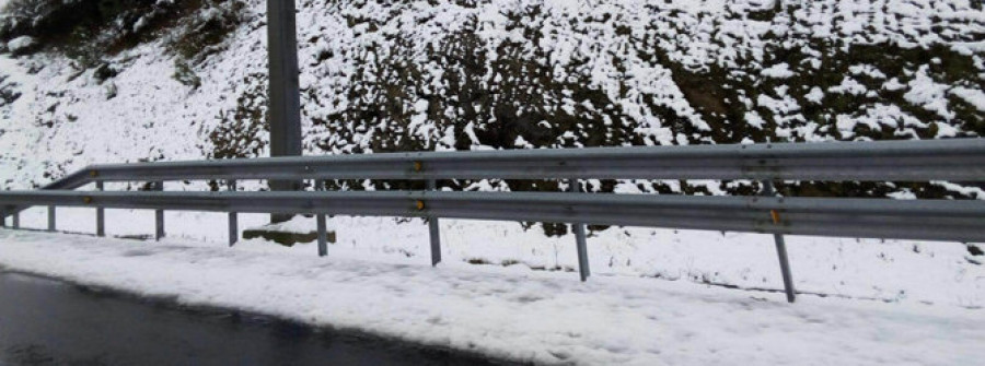 El temporal de nieve y viento se queda en Galicia durante todo el fin de semana