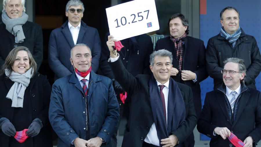 Laporta: “Si la Gestora no deja votar el 24 será un fraude”