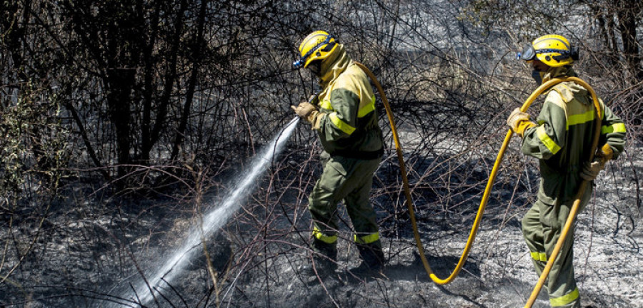 La Guardia Civil investiga al supuesto autor de un incendio forestal en Xermade