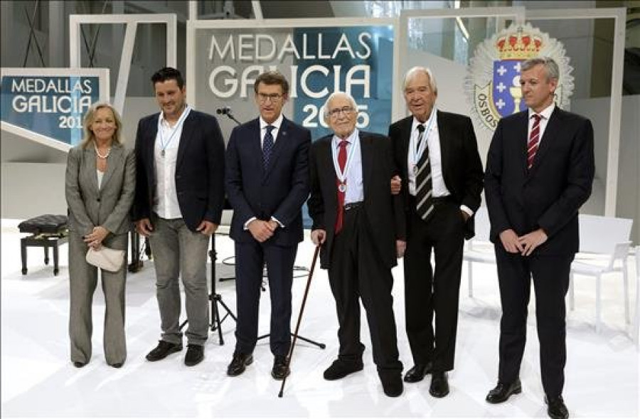 Angrois y el piloto Dani Rivas, muy presentes en las Medallas de Galicia 2015