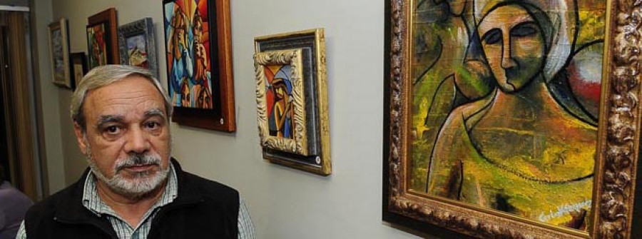 Carlos Vázquez presenta su colección de pinturas en el Liceo de Artesanos