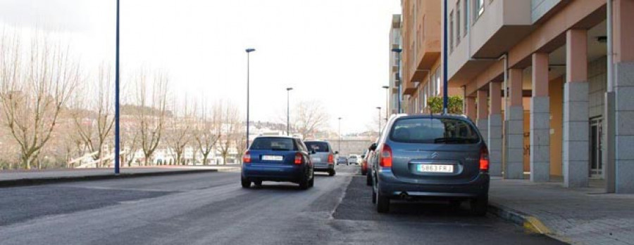 Culleredo concluye la puesta a  punto de la avenida de Juan Carlos I