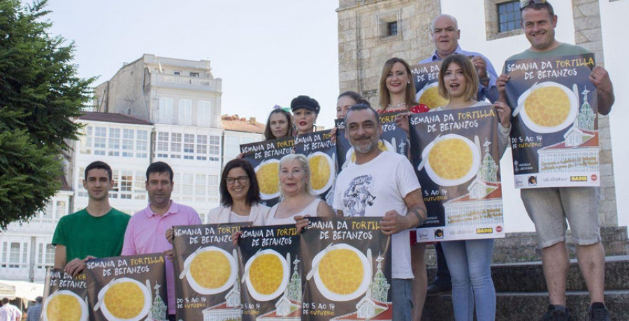 Más de una veintena de establecimientos participa en una nueva edición de la Semana 
da Tortilla de Betanzos