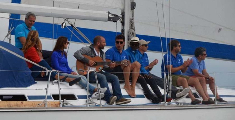 Los peregrinos de “Navega el Camino” celebran el Apóstol