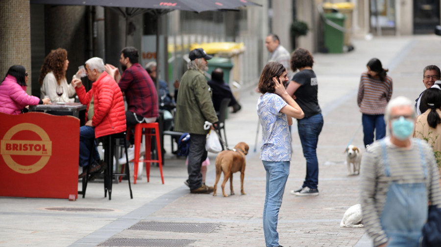 Los hosteleros piden responsabilidad y el uso de mascarilla en las terrazas