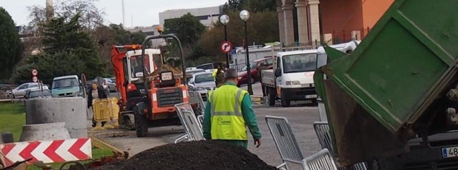 Arteixo inicia las obras para urbanizar la avenida de Baldomero González