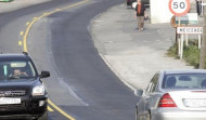 Corte de tráfico en la carretera que une Suevos y A Coruña