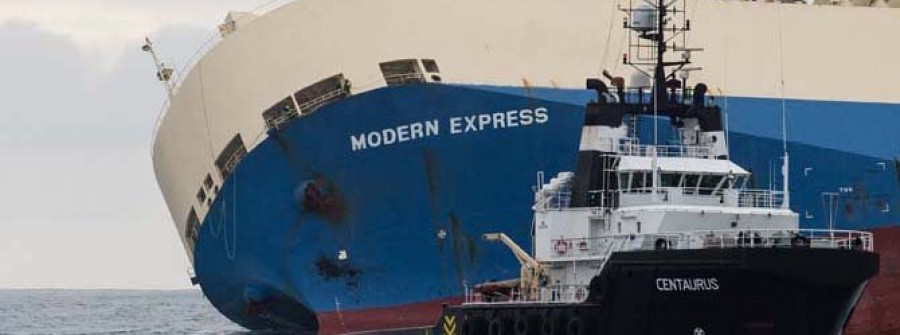 El “Modern Express” se dirige a Bilbao, ya sin riesgo de encallar en la costa de Las Landas