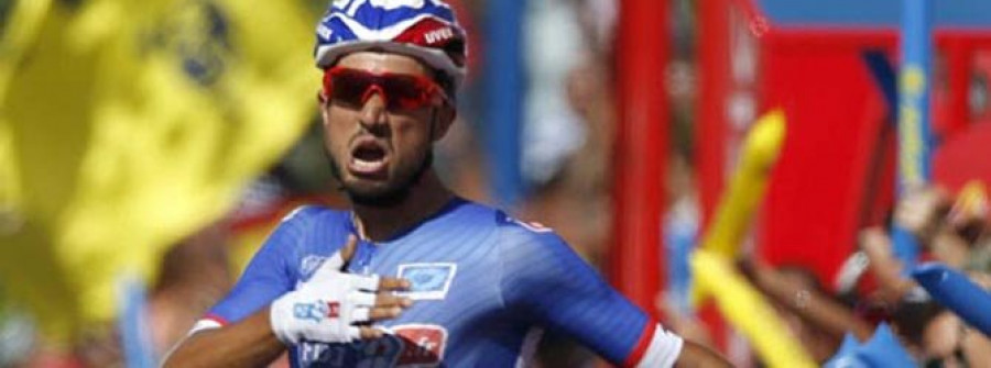 Bouhanni vuela y Valverde se encumbra