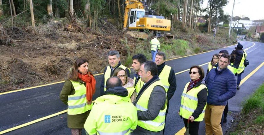 La Xunta destina 1,5 millones a mejorar la seguridad vial en Oleiros