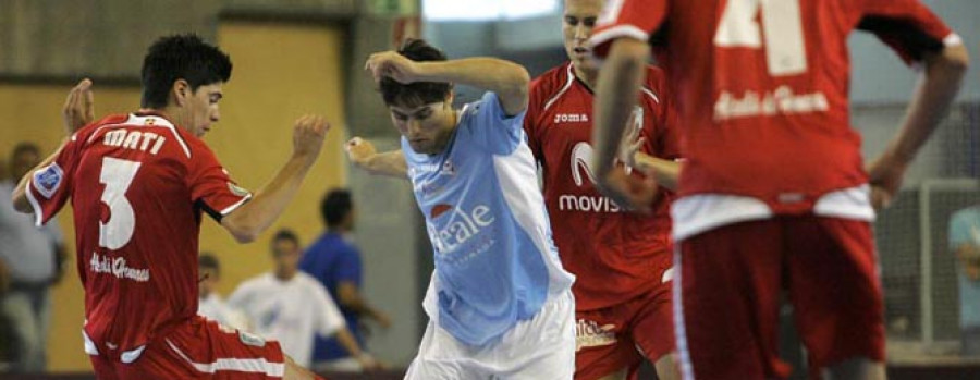 Tres minutos de pesadilla dejan fuera del torneo  al Santiago Futsal