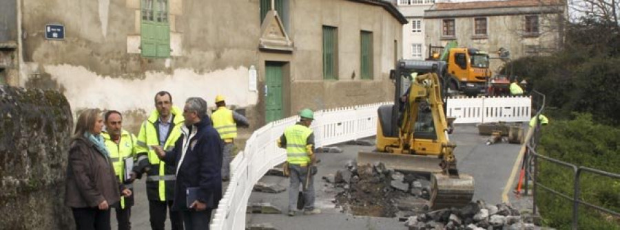 Arrancan las obras de reurbanización de San Pedro de Visma y la calle del Río