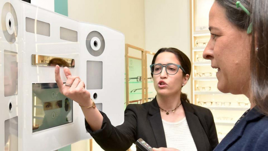 Los coruñeses podrán estrenar gafas personalizadas gracias  a las nuevas tecnologías