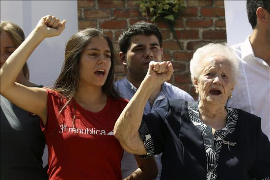 Fallece Concha Carretero, compañera de celda de las Trece Rosas