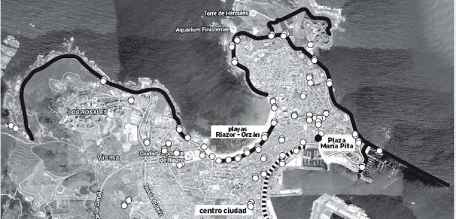 El centro estará unido por carril bici con la universidad y el puente de A Pasaxe