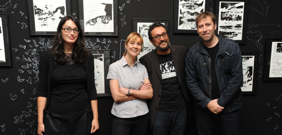 El lápiz coruñés más internacional desembarca en la Fundación Seoane con “Bella Muerte”