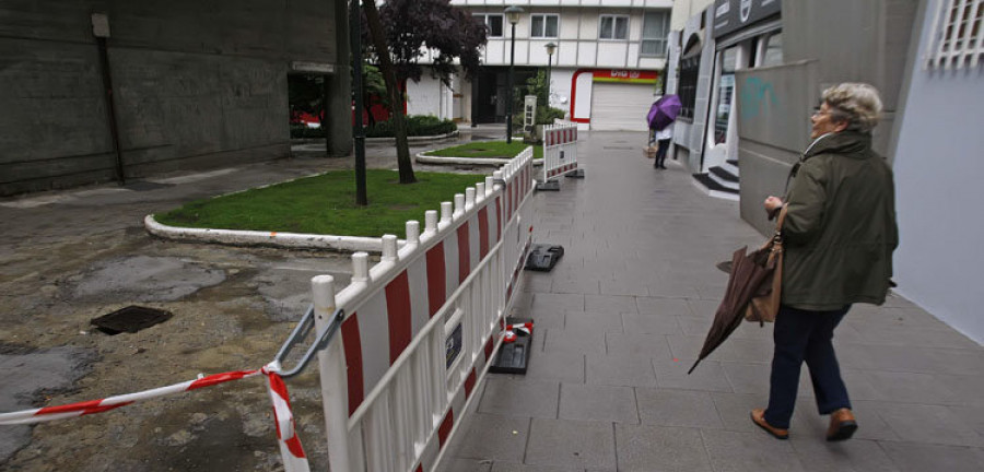 Denuncian que la Marea abandona la obra de la plaza de San Pablo