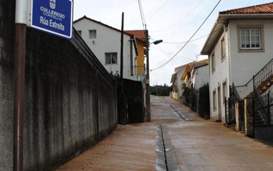 Culleredo finaliza la mejora  que elimina la acumulación de agua en la Estreita de Vilaboa