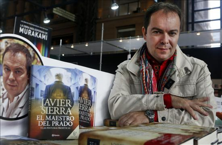Javier Sierra se casa con la literatura que abre el apetito del lector