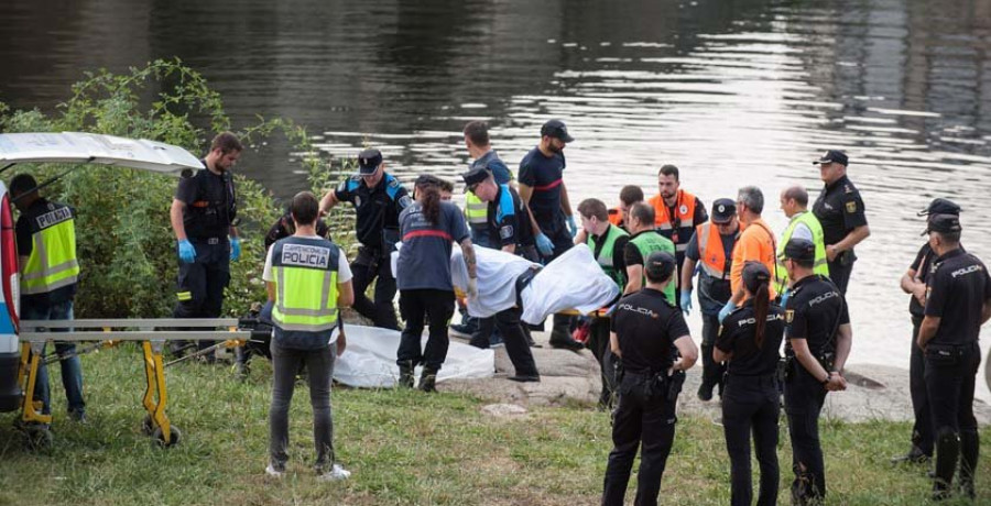 Hallan el cuerpo sin vida del joven arrastrado por la corriente en el Miño