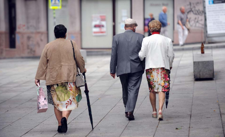 La pensión media de jubilación sube hasta los 1.058 euros en Galicia, solo por delante de Extremadura