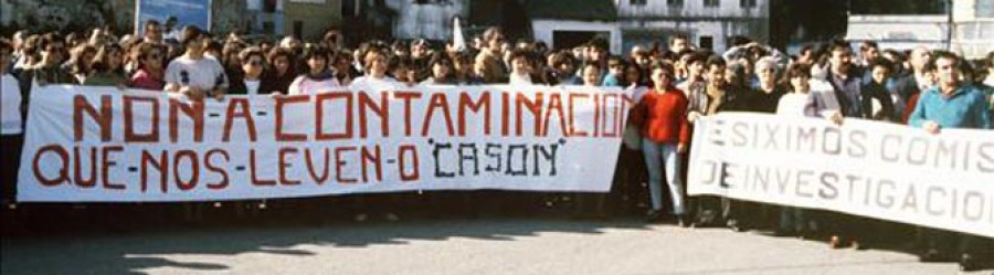 Guitiriz recuerda el 25 aniversario de su resistencia a los bidones del Casón