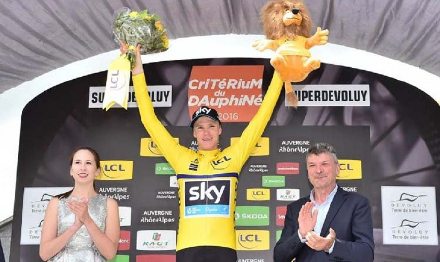 Froome resistió a Contador y apunta al Tour de Francia